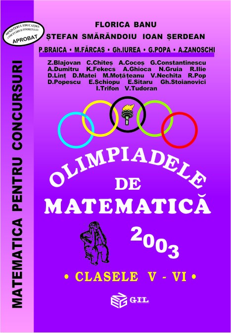 Olimpiade de matematica cls. V-VI 2003